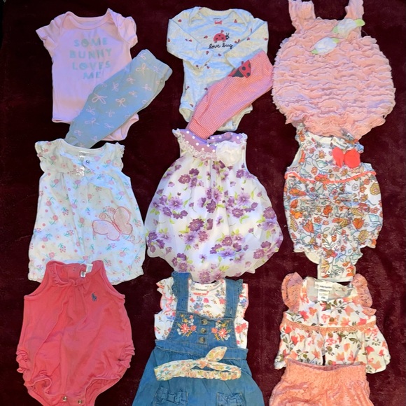 Baby girl 0-3 months clothes